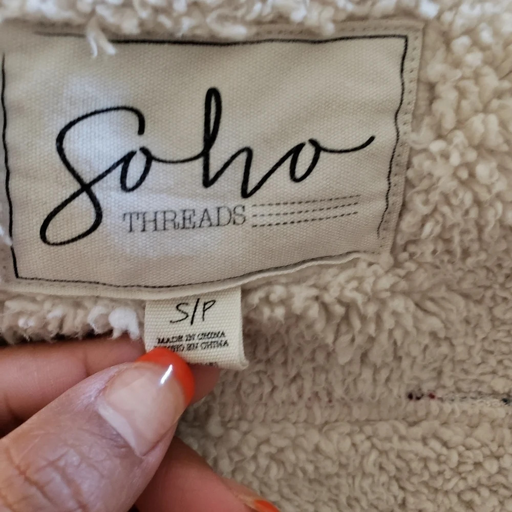 Soho sherpa fleece shaket size S. - Picture 8 of 8